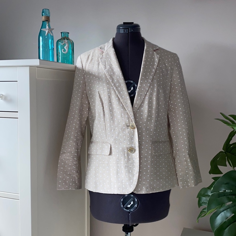 Banana Republic fitted blazer
